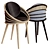 Sleek Ndebele Chair: Modern Design 3D model small image 4