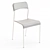 Minimalist Chair: IKEA ADDE 3D model small image 1