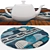 Versatile Rug Set - 8 Premium Designs 3D model small image 5