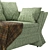 Victorian-Inspired Chianti Sofa 3D model small image 6