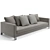 Elegant Minotti Pollock Sofa 3D model small image 5