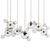 Bolle Bubble LED Pendant: Modern Illumination 3D model small image 1