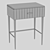 Elegant Vanity Table LaLume 3D model small image 3