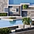 Modern Pool Design, 3D Model 3D model small image 2