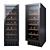 Hansa FWC30201B Wine Cabinet: Elegant Storage Solution 3D model small image 1