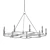 Saxon Aged Bronze Chandelier 3D model small image 2