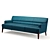 Brompton Sofa: Handcrafted Comfort 3D model small image 2