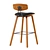 Ayanna Upholstered Stool: Stylish and Comfortable Counter Seating 3D model small image 3