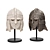 Authentic Medieval European Warrior Helmet 3D model small image 4