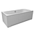 Luxury Bath Pandora: Deep Comfort 3D model small image 4