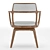 Baron Giorgetti Chair: Max 2017 Corona Render, CM 65x58xH84 3D model small image 2