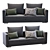 Modern Tango Sofa by Marac 3D model small image 3