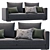 Modern Tango Sofa by Marac 3D model small image 4