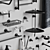 BERTOCCI Cinquecento Collection: Stylish Bathroom Accessories 3D model small image 3