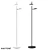 Maytoni Floor Lamp: MOD070FL-L12B3K in Fad Series 3D model small image 1