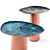 Elegant Drops Coffee Table | De Castelli 3D model small image 5