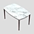 Mia Casa Izi Dining Table: Elegant and Versatile 3D model small image 3