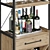 Sleek Wine Shelf: High-Quality, Render-Ready 3D model small image 2