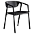 S.A.C. Stacking Dining Chair 3D model small image 1