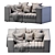 ARFLEX 9000 Sofa: Contemporary Comfort for Modern Living 3D model small image 7