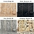 Elegant Marble Collection: Patagonia, Gray, Black Marquina, Crystal Beige 3D model small image 2