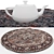 Round Rug Set: Versatile 3D Rugs 3D model small image 4