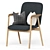 Minimalistic Miyazaki Chair: Modern Elegance for Your Space 3D model small image 2