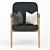 Minimalistic Miyazaki Chair: Modern Elegance for Your Space 3D model small image 3