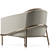 Sleek Bobby Landham Armchair 3D model small image 2