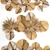 Eco Wall Decor: Bouquet of Dried Flowers 3D model small image 6