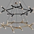 Petite Pentagon Chandelier 3D model small image 2