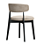 Elegant Calligaris Talks Chair 3D model small image 3