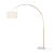 Elegant Meryl Arc Brass Lamp 3D model small image 1