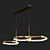 Elegant RAGNIL Chandelier 3D model small image 2