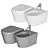 Valdama IL Rimless WC: Elegant and Efficient 3D model small image 4