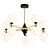 Elegant Mimosa Pendant Chandelier 3D model small image 1