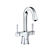 Elegant Grohe Grandera Mixer Set 3D model small image 2