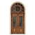 Classic 3D Door - 1800mm x 4300mm 3D model small image 1