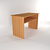 Elegant Writing Desk 3D model small image 1