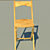 Wooden Chair 3D model small image 1