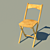 Wooden Chair 3D model small image 3