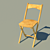 Wooden Chair 3D model small image 4