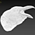 Elegant Raven Wall Decor 3D model small image 4