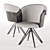 Duke Armchair: Cozy & Stylish 3D model small image 2