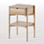 Scandinavian Simplistic Charm - DALBY Bedside Table by JYSK 3D model small image 1