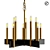 Elegant Abrams Chandelier 3D model small image 1