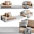 Flexform Freeport Outdoor Sofa - Modern, Stylish and Durable 3D model small image 5