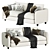 Lounge Deep Sofa: Versatile and Stylish 3D model small image 2