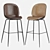 Beetle PU Bar Stool Set 3D model small image 2