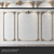 Elegant Classic Wall Moulding 3D model small image 1